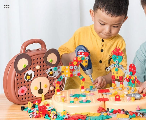 DIY Screw Puzzle Suitcase