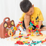 DIY Screw Puzzle Suitcase