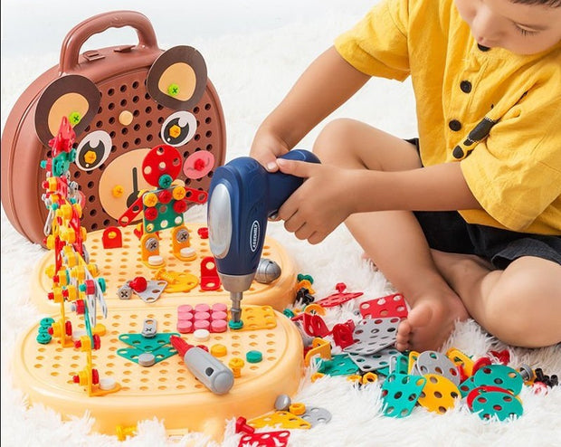 DIY Screw Puzzle Suitcase